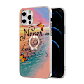 Pikkukuva 1 / 2: Marble Patterned Suojakuori With Ring Holder For iPhone 12 Pro Max - Never Stop Dreaming Multicolor
