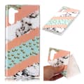 Miniatyrbillede 1 af 2: Marble Samsung Galaxy Note 10 cover - Fire mønster marmor Multicolor
