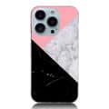 Miniatyrbillede 1 af 2: Marble design iPhone 14 Pro cover - Trefarvet Marmor Multicolor