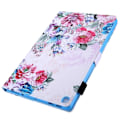Miniatyrbillede 2 af 2: Samsung Galaxy Tab S5e mønstret og flervinklet lædercover - blomster Multicolor