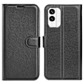 Miniatyrbillede 1 af 6: Klassisk Nokia X30 Flip Etui - Sort Black