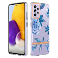 Pikkukuva 1 / 2: Erittäin ohut ja kestävä pehmeä kansi Samsung Galaxy A72 5G:lle - Sininen Pioni Blue