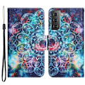 Pikkukuva 1 / 2: Wonderland Samsung Galaxy S22 Plus Läppäkotelo - Mandala Flower Multicolor