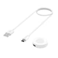 Trådlös laddare och kabel på 1 m för Huawei Watch 3 Pro - Vit Vit