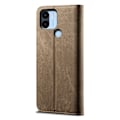 Pikkukuva 2 / 2: Jeans Xiaomi Poco C50 Läppäkotelo - Khaki Brown