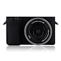 Miniatyrbillede 2 af 2: Sony Alpha A6300/A6000 fleksibel blød silikone etui - Sort Black