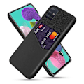 Pikkukuva 1 / 2: Bofink Samsung Galaxy A71 Cardkuoret - Musta Black