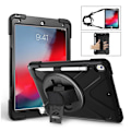 Miniatyrbillede 1 af 2: iPad Air (2019) 360 X-formet kombi etui - Sort Black