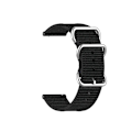 Pikkukuva 1 / 2: Garmin Forerunner 255S nylonkellon hihna - Musta Black