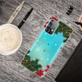 Pikkukuva 2 / 2: Joulu Samsung Galaxy A13 4G kotelo - Pines Ja Lumihiutaleet Green