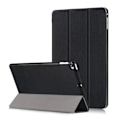 Pikkukuva 1 / 2: iPad Mini (2019) tri-fold nahkainen suojakotelo - Musta Black