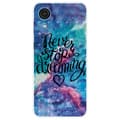 Pikkukuva 1 / 2: Deco Samsung Galaxy A03 Core Suojakotelo - Never Stop Dreaming Multicolor