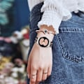 Miniatyrbild 3 av 6: Samsung Galaxy Watch 5 / 4 klockarmband i elastisk nylon - Leopard Brun