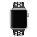 Miniatyrbillede 2 af 2: Apple Watch 42mm silikone rem - Hvid White