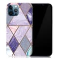 Miniatyrbilde 1 av 2: Marmordesign iPhone 13 Pro Max deksel - Trekanter Og Trekanter Multicolor
