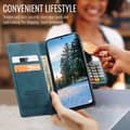 Miniatyrbilde 2 av 2: CaseMe Xiaomi Redmi Note 14 5G vintage-etui - Blå Blue