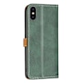 Pikkukuva 2 / 2: BINFEN kaksivärinen nahkakotelo iPhone Xs - Vihreä Green