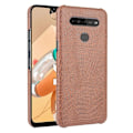 Pikkukuva 1 / 2: Croco kuoret - LG K41S - Ruskea Brown