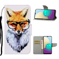 Pikkukuva 1 / 2: Wonderland Samsung Galaxy M02 / A02 Läppäkotelo - Fox Silver grey