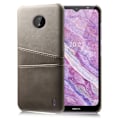 Pikkukuva 1 / 2: Dual Card Suojakotelo Nokia C10 - Harmaa Silver grey