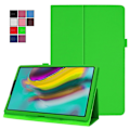 Pikkukuva 2 / 2: Samsung Galaxy Tab A 10.1 (2019) litchi-nahkakotelo - Vihreä Green