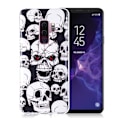 Miniatyrbillede 1 af 2: Samsung Galaxy S9 Plus mønstret IMD blød TPU etui - Kranium Multicolor