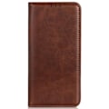 Miniatyrbillede 3 af 6: Flip Etui med Pung i Ægte Læder til Motorola Moto G23 / G13 / G23 - Kaffe Brown
