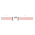 Pikkukuva 2 / 2: Apple Watch Series 8 (41mm) näppärä viiva silikonikellon hihnassa - Punainen Red