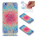 Miniatyrbillede 1 af 2: Huawei Honor 8 Lite Gummibelagt silikone cover - Farvefuld blomst Multicolor