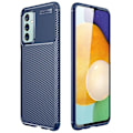 Miniatyrbild 1 av 2: Carbon Shield Samsung Galaxy M23 skal - Blå Blå