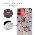 Pikkukuva 2 / 2: Marble iPhone 13 Suojakotelo - Honeycomb Marble Pattern Multicolor