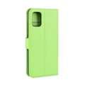 Pikkukuva 2 / 2: Classic Samsung Galaxy A51 flip kuoret - Vihreä Green