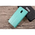 Miniatyrbillede 2 af 2: Samsung Galaxy J3 (2017)  Flot læder etui med sommerfugle - Grå Silver grey