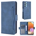 Miniatyrbillede 1 af 2: Modern-styled Læder Pung Etui til Samsung Galaxy A32 - Blå Blue
