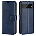 Miniatyrbillede 1 af 2: Google Pixel 7 Pro læderetui med pung - Blå Blue