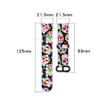 Miniatyrbillede 2 af 2: Xiaomi Mi Watch Lite / Redmi Watch mønster silikone urrem - Leopard Print Multicolor