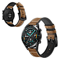 Pikkukuva 1 / 2: Huawei Watch GT 2 46mm aito nahkainen kellonauha - Tumman Ruskea Brown