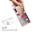 Pikkukuva 2 / 2: Deco Samsung Galaxy Note 10 Pro kuoret - munkkeja Multicolor