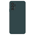 Miniatyrbillede 1 af 2: Skråt gummicover mod fald til Samsung Galaxy A13 4G - Sortliggrøn Green