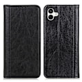 Pikkukuva 1 / 2: Aito nahkakotelo magneettisuljuksella Samsung Galaxy A04 - Musta Black