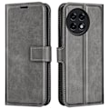 Pikkukuva 1 / 2: Lompakko Nahkakotelo For OnePlus 11R / Ace 2 - Harmaa Silver grey