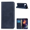 Miniatyrbillede 1 af 2: Wallet-style ægte Læder Flipcase til Motorola Moto G30 - Blå Blue