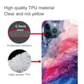 Miniatyrbilde 2 av 2: Marmordesign iPhone 13 Pro deksel - Vandig Levende Mønster Multicolor