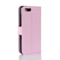 Miniatyrbillede 2 af 2: Asus Zenfone 4 Max 5.2 (ZC520KL) litchi tekstur PU læder flip etui - Pink Pink