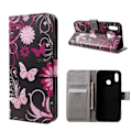 Pikkukuva 1 / 2: Huawei P20 Lite erikoinen suojakotelo - Pinkit perhoset Multicolor