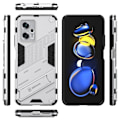 Miniatyrbillede 2 af 2: Stødsikker Hybrid Cover med A Moderne Touch til Xiaomi Poco X4 Gt / Note 11t Pro / 11t Pro Plus - Sølv Silver grey