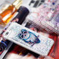 Pikkukuva 2 / 2: iPhone 7 Plus ja 8 Plus suojakuori glitternesteellä - Pöllö Multicolor