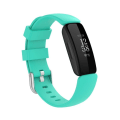 Pikkukuva 5 / 6: Fitbit Inspire 2 yksinkertainen kellonauha - Syaani / Koko: L Green