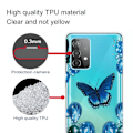 Miniatyrbillede 2 af 2: Butterfly Samsung Galaxy A23 Læderetui - Blå Blue