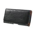 Miniatyrbillede 1 af 2: Belt Clip (Sort) Samsung Galaxy S5 Læder Flip Etui Black